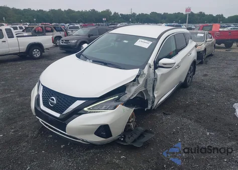 2022 Nissan Murano Sv Intelligent Awd z USA, uszkodzony, nr VIN 5N1AZ2BS8NC122434